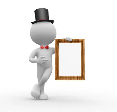 Blank board Stock Illustration