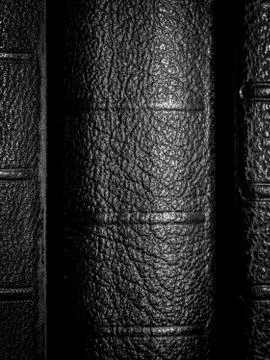 Blank book bindings Stock Photos