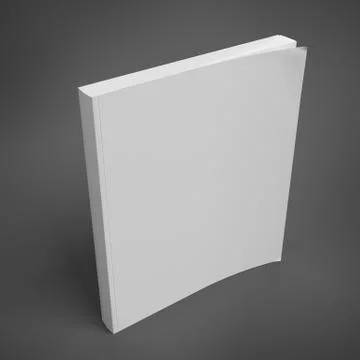 Blank book cover Stock Illustration