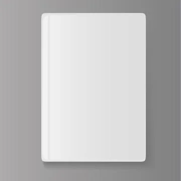 Blank book cover. Vector Stock Illustration