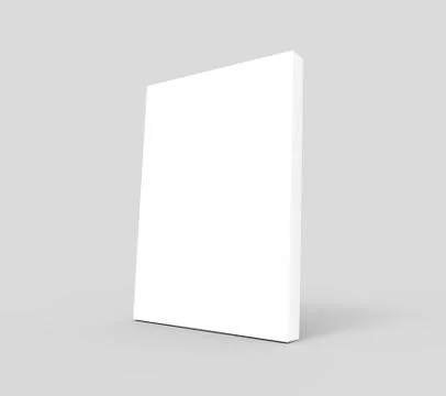 Blank book design Stock Illustration