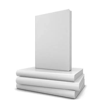 Blank book Stock Illustration