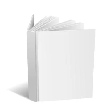 Blank book Stock Illustration