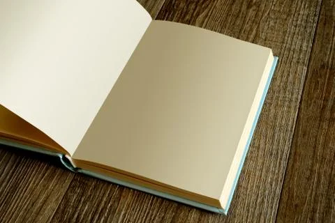 Blank book Stock Photos