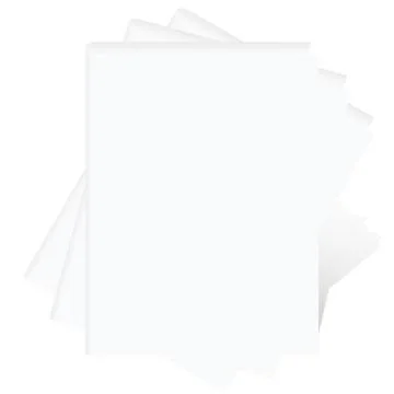 Blank book on white background Stock Illustration