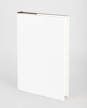 plain white book cover