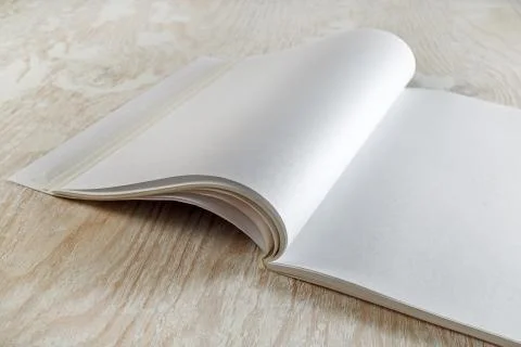 Blank booklet Stock Photos
