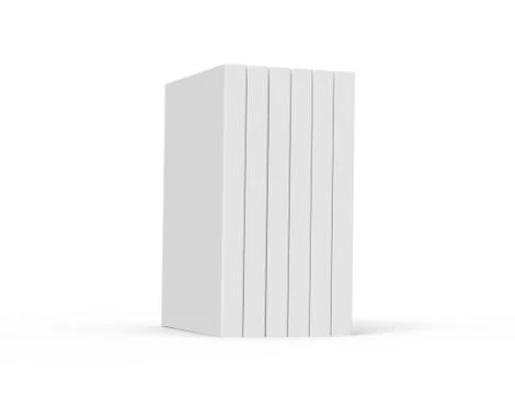 Blank books design Stock Illustration
