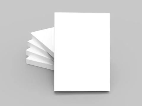Blank books design Illustrazione stock