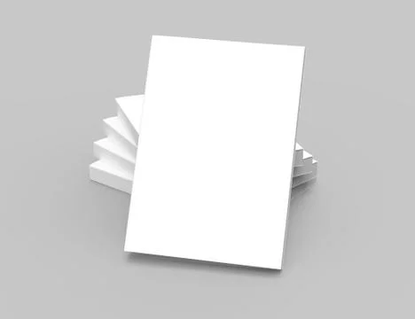 Blank books design Illustrazione stock