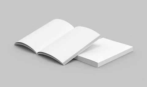 Blank books design Illustrazione stock