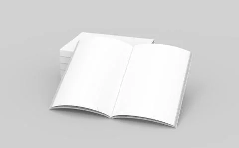 Blank books design Illustrazione stock