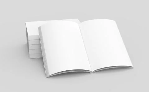 Blank books design Illustrazione stock