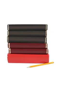 Blank books Stock Photos