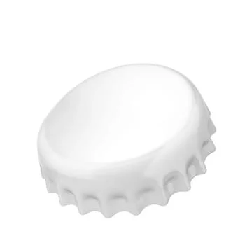 Blank bottle cap Illustrazione stock