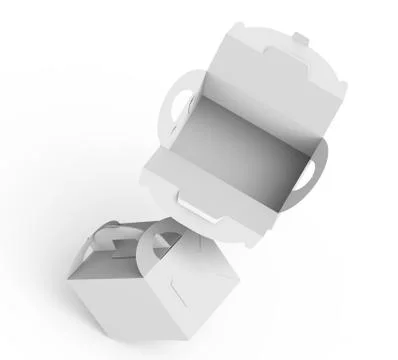 Blank box with handle Illustration
