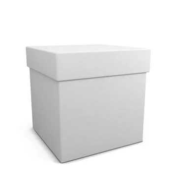 Blank box Illustrazione stock