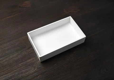 Blank box mockup Foto stock