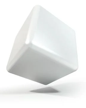 Blank box with rounded edges Stock Illustration