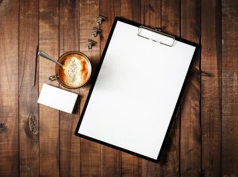 Blank branding mock-up Stock Photos