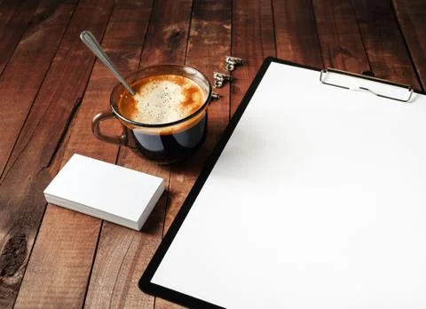 Blank branding template Stock Photos