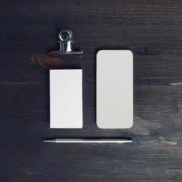 Blank branding template Stock Photos
