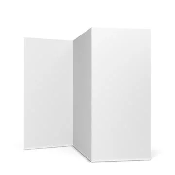 Blank brochure Stock Illustration