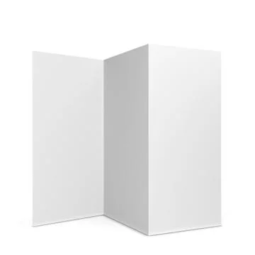Blank brochure Stock Illustration