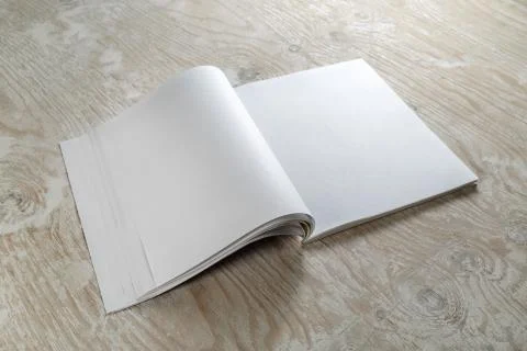 Blank brochure Stock Photos