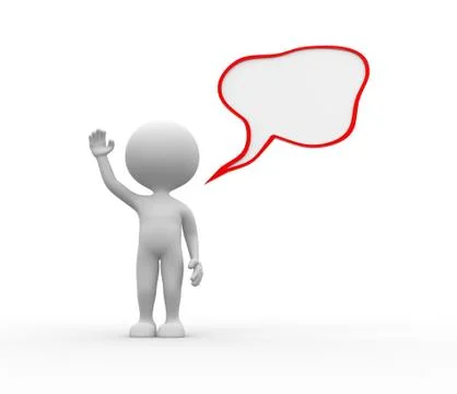 Blank bubble Stock Illustration