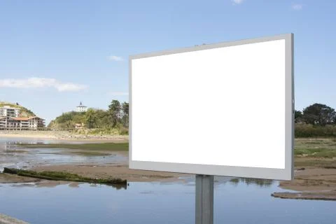 Blank bulletin board Stock Photos