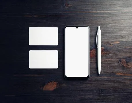 Blank business template Stock Photos