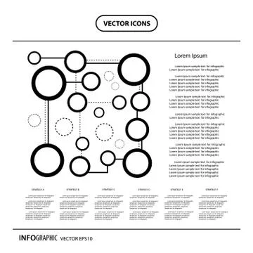 Blank button for icon set Stock-Illustration