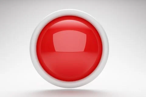 Blank button Stock Illustration