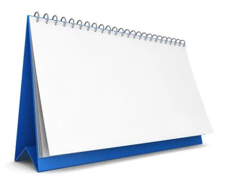 Blank calendar Stock Illustration