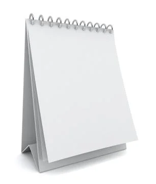 Blank calendar Stock Illustration