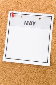 Blank Calendar Stock Photos