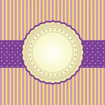 Blank card Stock Illustration