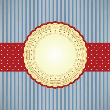 Blank card Stock Illustration