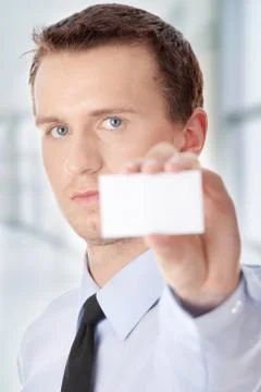 Blank card Stock Photos