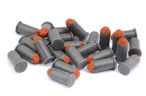 Blank cartridges Stock Photos