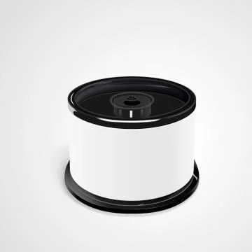 Blank CD container Stock Illustration