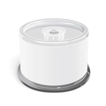 Blank CD container 스톡 일러스트