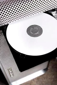 Blank Cd rom dvd Stock Photos