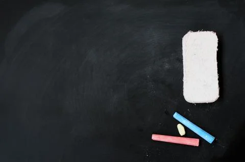 Blank chalkboard Stock Photos