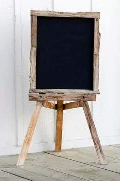 Blank chalkboard Stock Photos