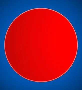 Blank circle button, badge background in several color Stock Illustration