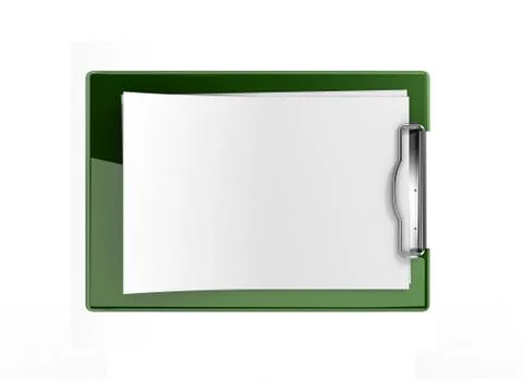 Blank clipboard Stock Illustration