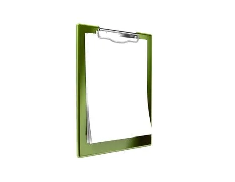 Blank clipboard Stock Illustration