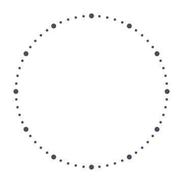 Blank clock face Stock Illustration